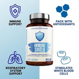 Immune Support Elderberry Capsules by Mother Nature Organics