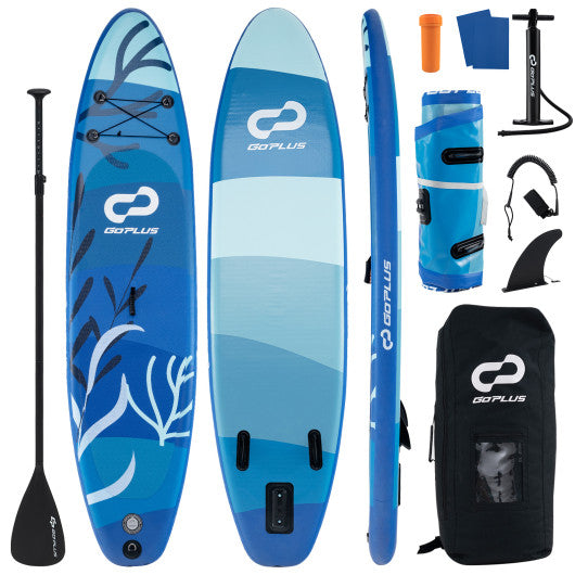 Inflatable Stand Up Paddle Board Sup Board with Premium SUP Accessories-L