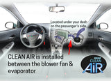 Clean Air® Car Kit - Provides up to 1 year of Clean, Healthy and Cooler Air by The DWD2 System, Inc.