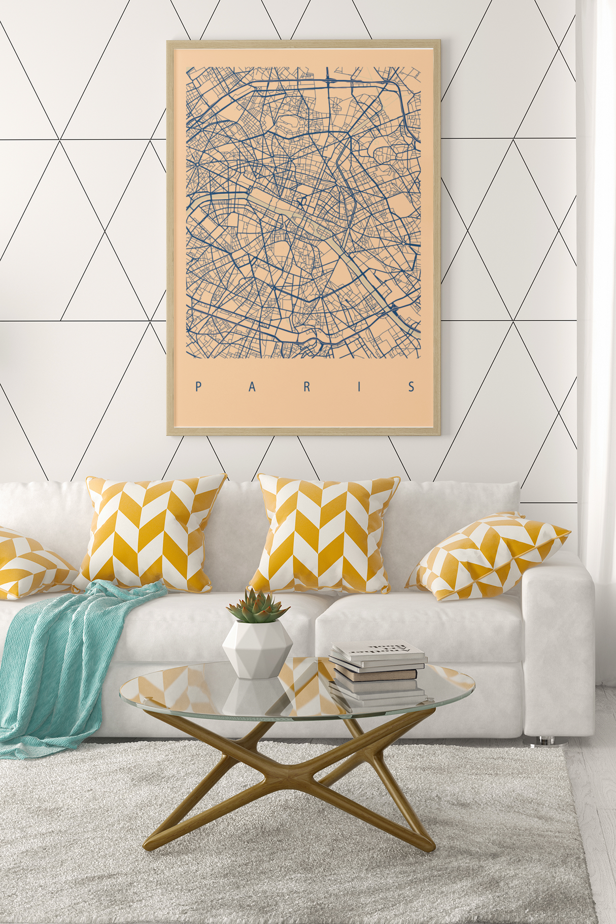 Portrait Map Any City Personalised 2022 Wall Decor Print with 10 New Styles by WinsterCreations™ Official Store