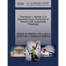 Thompson V. Kerner U.S. Supreme Court Transcript of Record with Supporting Pleadings