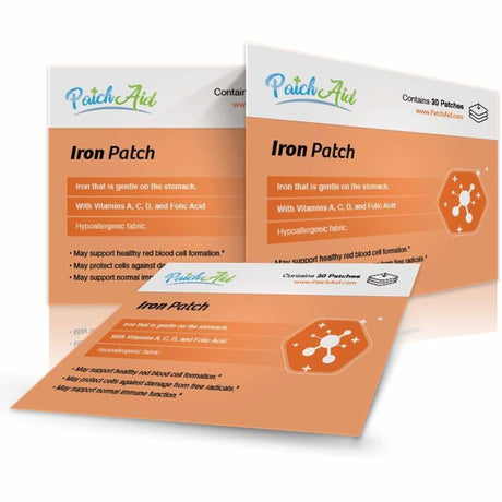 Iron Plus Vitamin Patch by PatchAid