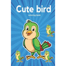 Cute Animated Bird Coloring book: For kindergarten kids, Preschooler and homeschool kids!