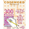 Codeword Puzzles: 300 Puzzles, Volume 4