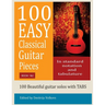 100 Easy Classical Guitar pieces Book 1&2: In standard notation and tablature