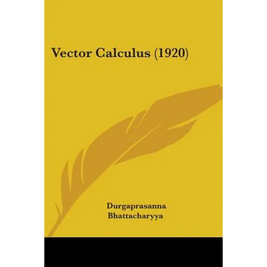 Vector Calculus (1920)