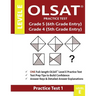 Olsat Practice Test Grade 5 (6th Grade Entry) & Grade 4 (5th Grade Entry)-Level E-Test 1: One Olsat E Practice Test (Practice Test One), Gifted and Ta