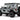2021 Ford Bronco Gray with Black Stripes with Roof Rack "Own the Night" "Just Trucks" Series 1/24 Diecast Model Car by Jada