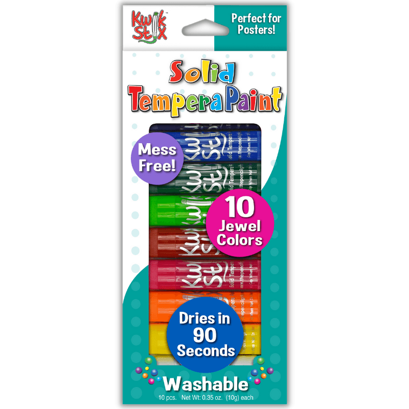 Kwik Stix Jewel Tones, 10 pack by The Pencil Grip, Inc. - Vysn