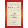 A Short Treatise on Canadian Constitutional Law (1918)