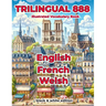 Trilingual 888 English French Welsh Illustrated Vocabulary Book: Help your child master new words effortlessly