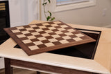 JLP Walnut Maple Premium Hardwood Chess Table by Chess House