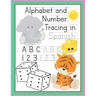 Alphabet and Number Tracing in Spanish: Letter and Number Workbook for Kids Ages 3-5