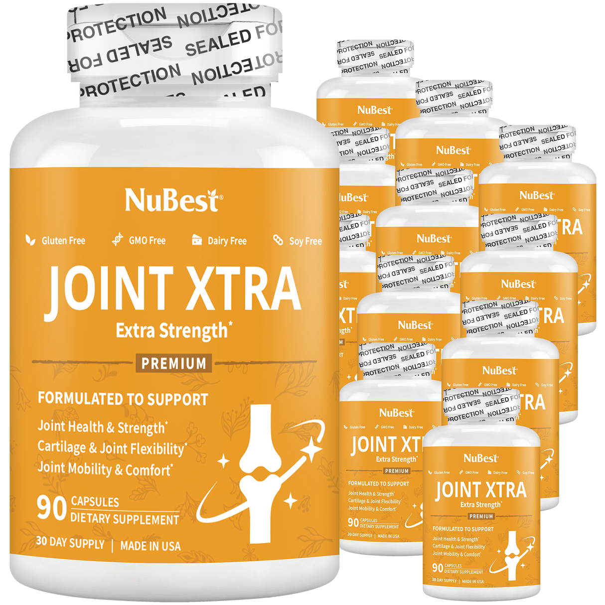 Joint Xtra, Advanced Formula for Joint Strength, Flexibility & Comfort, 90 Capsules by NuBest Nutrition®