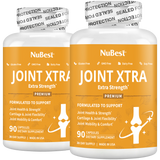 Joint Xtra, Advanced Formula for Joint Strength, Flexibility & Comfort, 90 Capsules by NuBest Nutrition®