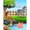 Zoo Animals - Coloring Book: 100 Coloring Pages For Kids Ages 4-8