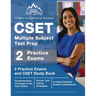 CSET Multiple Subject Test Prep: 2 Practice Exams and CSET Study Book [Includes Detailed Answer Explanations]