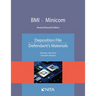 BMI v. Minicom, Deposition File, Defendant's Materials