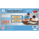 UNC Tar Heels Checkers Board Game by MasterPieces Puzzle Company INC