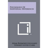 Psychology of Individual Differences