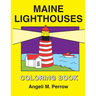 Maine Lighthouses Coloring Book