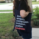 'Kindness Is' Lightweight Tote by Kind Cotton