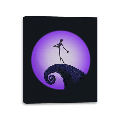 King of the Moon - Canvas Wraps by RIPT Apparel - Vysn