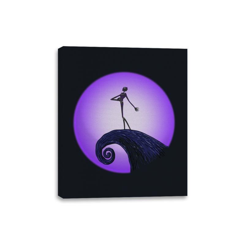 King of the Moon - Canvas Wraps by RIPT Apparel - Vysn