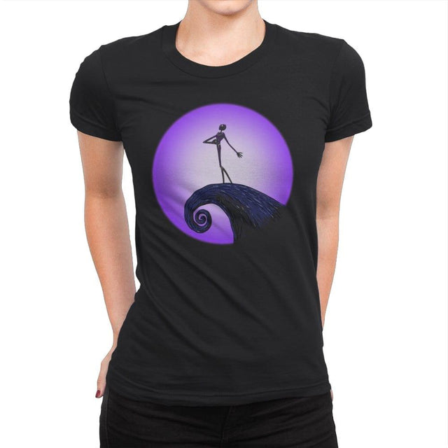 King of the Moon - Womens Premium by RIPT Apparel - Vysn