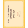 Knox County, Tennessee Marriages 1792-1837
