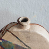 Kumo Ceramic Raku Pottery Vase by RAAQUU