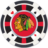 Chicago Blackhawks 100 Piece Poker Chips by MasterPieces Puzzle Company INC