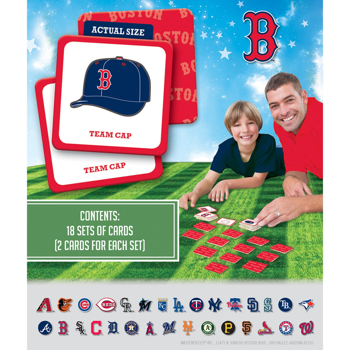 Boston Red Sox Matching Game by MasterPieces Puzzle Company INC