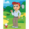 Golf Coloring Book 1