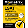 LSAT Prep 2026-2027 - 3 Full-Length Practice Tests, LSAT Study Guide Secrets and Exam Review Book with Detail Answer Explanations: [10th Edition]
