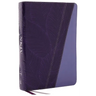 NKJV Study Bible, Leathersoft, Purple, Full-Color, Thumb Indexed, Comfort Print: The Complete Resource for Studying God's Word