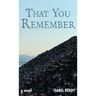 That You Remember