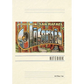 Vintage Lined Notebook Greetings from San Rafael, California