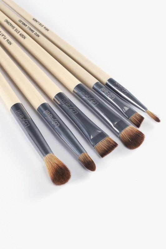 Lafeel Full Eye Brush Set in Taupe - Vysn