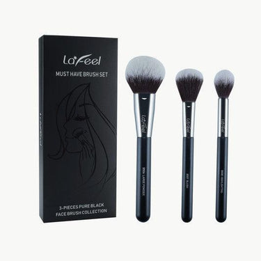 Lafeel Pure Black Collection Must Have Brush Set - Vysn