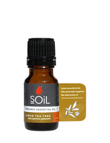 Organic Lemon Tea Tree Essential Oil (Leptospermum Petersonii) 10ml by SOiL Organic Aromatherapy and Skincare