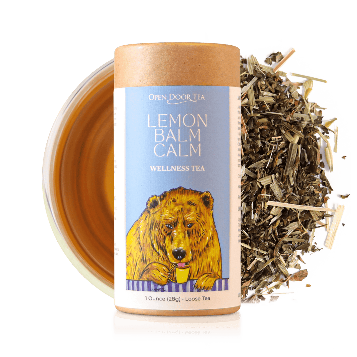 Lemon Balm Calm by Open Door Tea CT