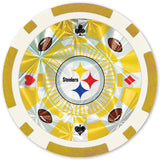 Pittsburgh Steelers 20 Piece Poker Chips by MasterPieces Puzzle Company INC