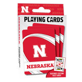 Nebraska Cornhuskers Playing Cards - 54 Card Deck by MasterPieces Puzzle Company INC