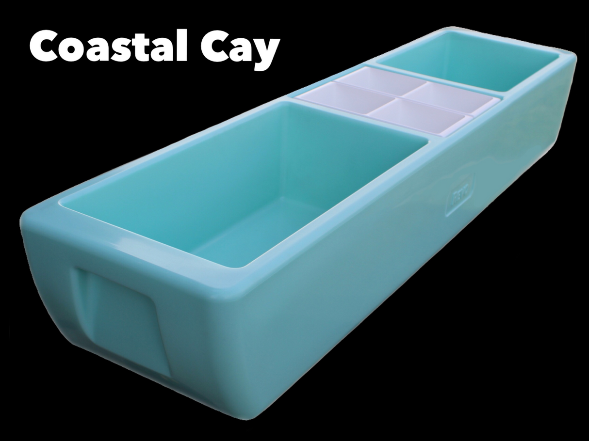 REVO Party Barge Cooler | Coastal Cay | Insulated Beverage Tub by REVO COOLERS, LLC