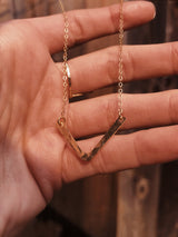 V Necklaces by Toasted Jewelry