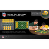 Green Bay Packers Checkers Board Game by MasterPieces Puzzle Company INC