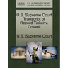 U.S. Supreme Court Transcript of Record Tinker V. Colwell