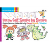 Drawing Shape by Shape: Create Cartoon Characters with Circles, Squares & Triangles, Easy How to Draw Dogs, Cats, Horses, Monsters, Robots, an