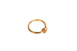 Love Knot Ring Commitment Ring for Women in Gold or Silver by Hollywood Sensation®